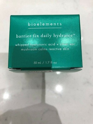 bioelements barrier fix daily hydrator