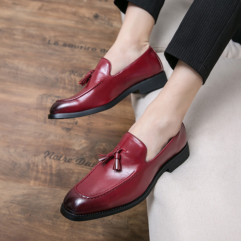 SAOLA Mocassini comodi nappa Oxford casual moda primavera estate slip on scarpe business