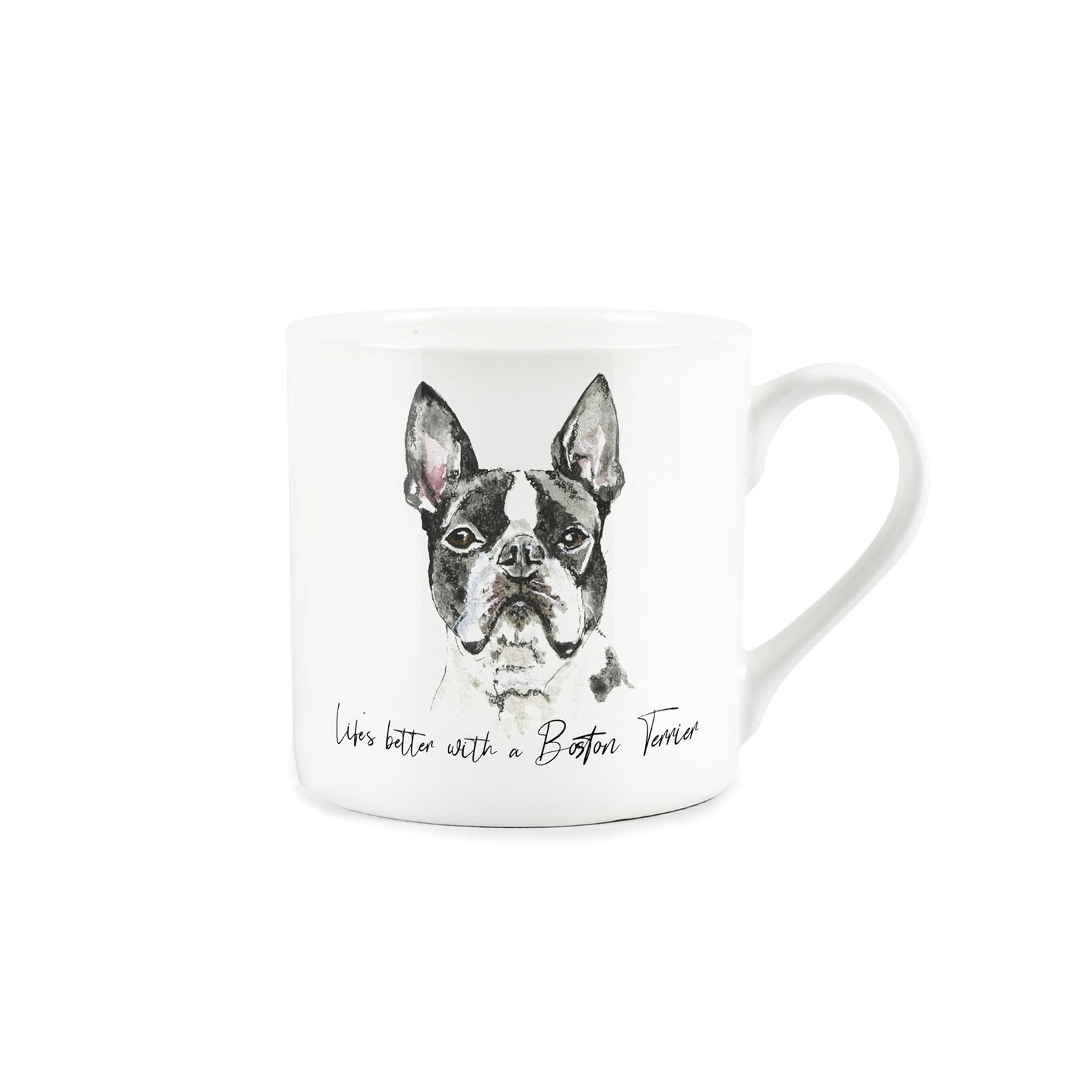 Boston Terrier Mug - Bone China Tea/Coffee Cup Gift for Dog Lovers
