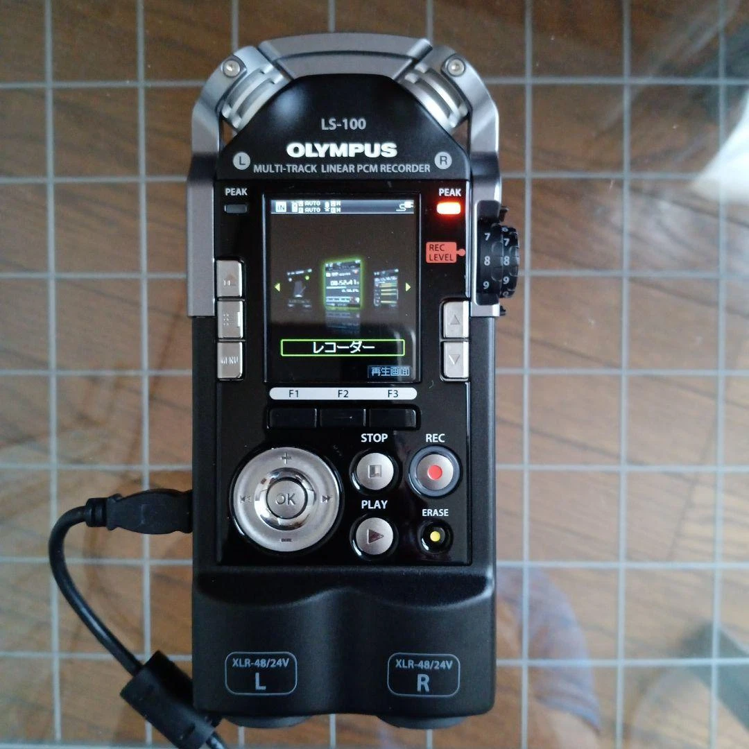 Olympus LS-100 Multi-Track Linear PCM recorder Acoustic Performance 140dBspl JPN