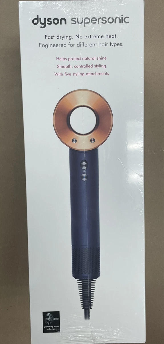 Dyson Supersonic Hair Dryer HD08 Special Edition Prussian Blue/ Rich Copper. New