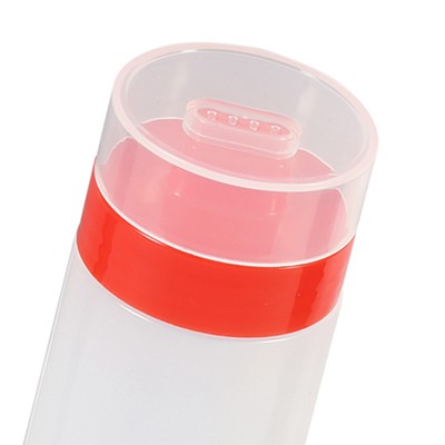 4-Hole Sauce Squeeze Bottle - 300ml Food Safe Resin Condiment Dispenser For Ketchup, Mayo, Oil, Icing (Yellow)