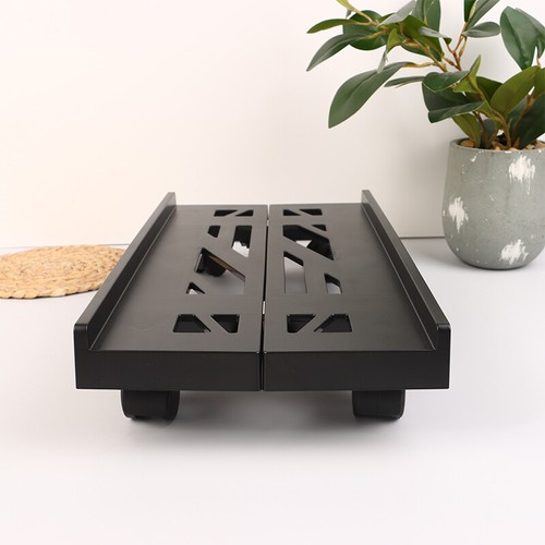 Under Desk Holder Adjustable Mobile CPU Stand Ventilated Computer Tower Stand - Photo 10/14