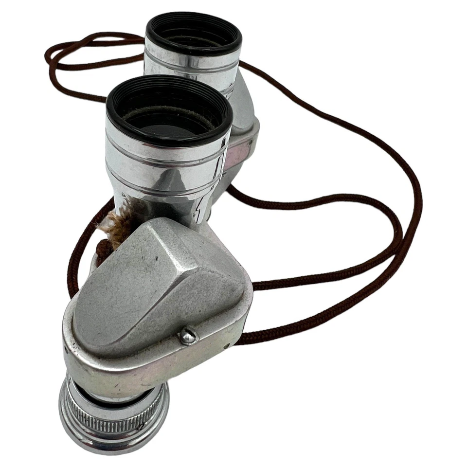 Estuche de binoculares de campo miniatura de colección Japón ocupado ♢FE Far Eastern Sales Co 7x18 Foto 4 de 4