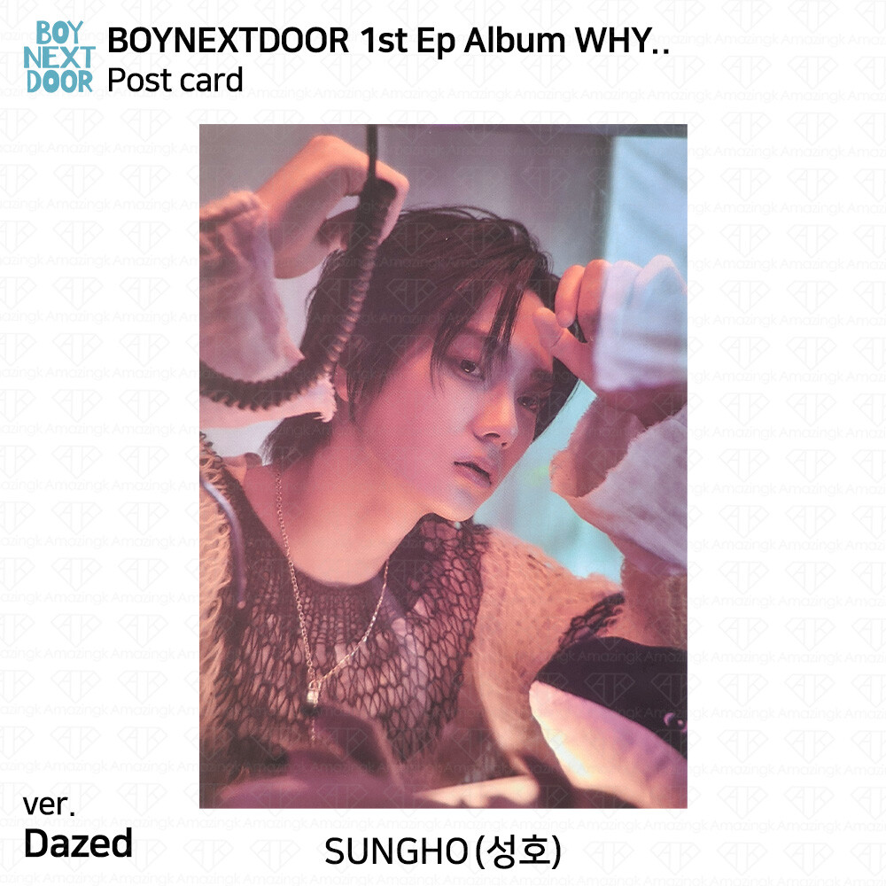 boynextdoor テサン　トレカ why dearmymuse BoyNextDoor Photocard WHY.. Dear My Muse 3rd POB TAESAN