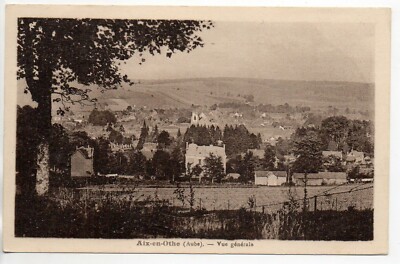 AIX EN OTHE - Aube - CPA 10 - vue generale