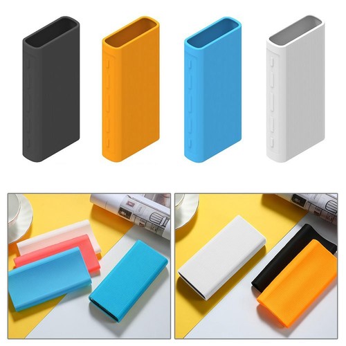Silicone 20000mAh Power Bank Protective Cases for Xiaomi Mobile Power Bank 3 AU - Photo 3 sur 15