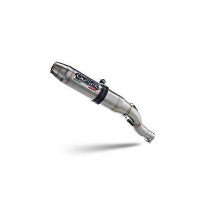Schalldämpfer Slip-On GPR Deeptone Inox für Kawasaki 900 Z Rs 2018-2020