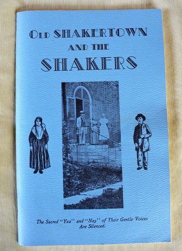 VTG 1987 Old Shakertown And The Shakers By Daniel Mac-Hir Hutton 14th Ed Booklet - 第 1/10 張圖片