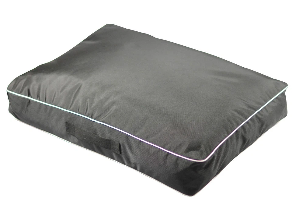 New Dog Bed Scratch Resistant Waterproof Soft Cushioned Plush Dog Bed Mat Black - image 3 of 4