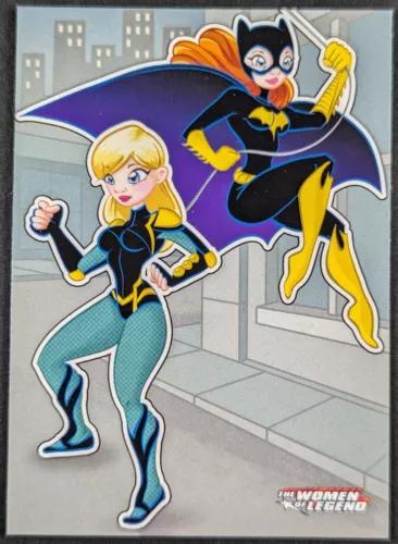 Batgirl Black Canary 2013 Cryptozoic DC Women of Legend Card #52 (NM)