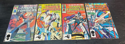 Transformers, Complete 4 Issue 1984 Marvel Mini Series!  High Grade!
