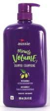 1 Bottle Aussie 30.4 Oz Miracle Volume Bamboo Australian Kakadu Plum Shampoo
