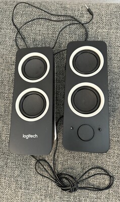 Logitech Z200 10W Multimedia Speakers, Pair - Black