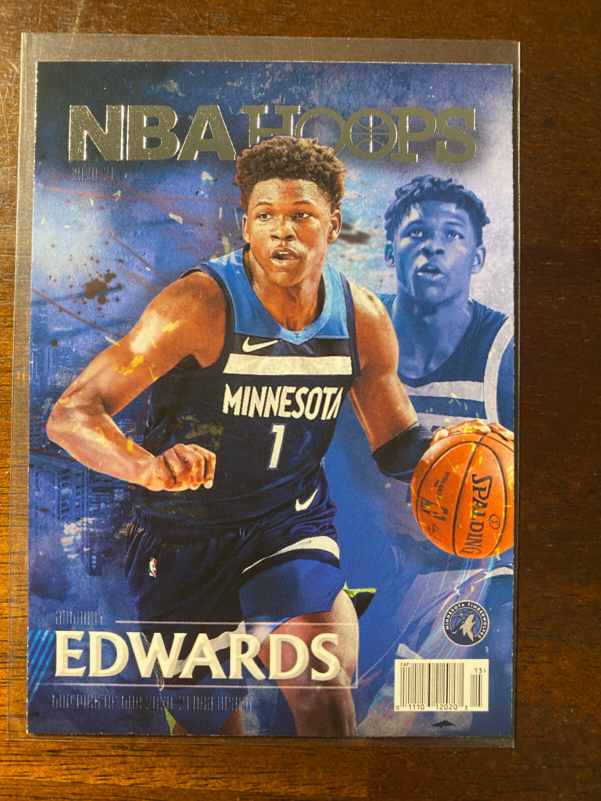 2020-21 NBA Hoops ANTHONY EDWARDS (Timberwolves) RC Rookie Special #RS-1 SP