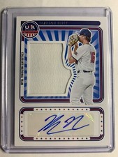 2024 Panini Stars & Stripes #SS-BN Brandon Neely Rookie Auto Patch #D /199