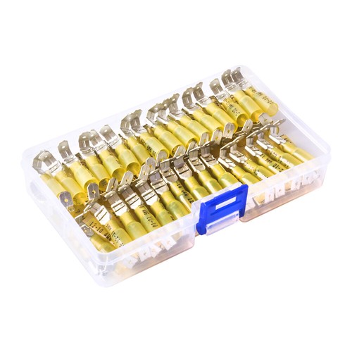 Boxed Kit - Heat Shrink Piggyback Quick Disconnect Wire Connectors Terminals Set - Picture 7 of 16