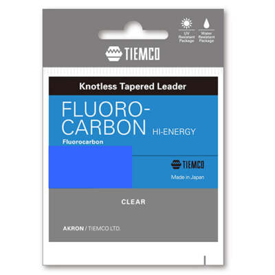 Tiemco Fluorocarbon Hi-Energy Leader 9FT 4X