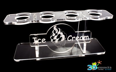 Eistütenhalter Eiswaffelhalter Eistütenständer Eiswaffelständer Aus  Plexiglas® | Ebay