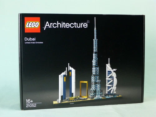 LEGO® Architecture 21052 Dubai Neu&OVP Burj Khalifa+Al Arab Dubai Frame Fountain