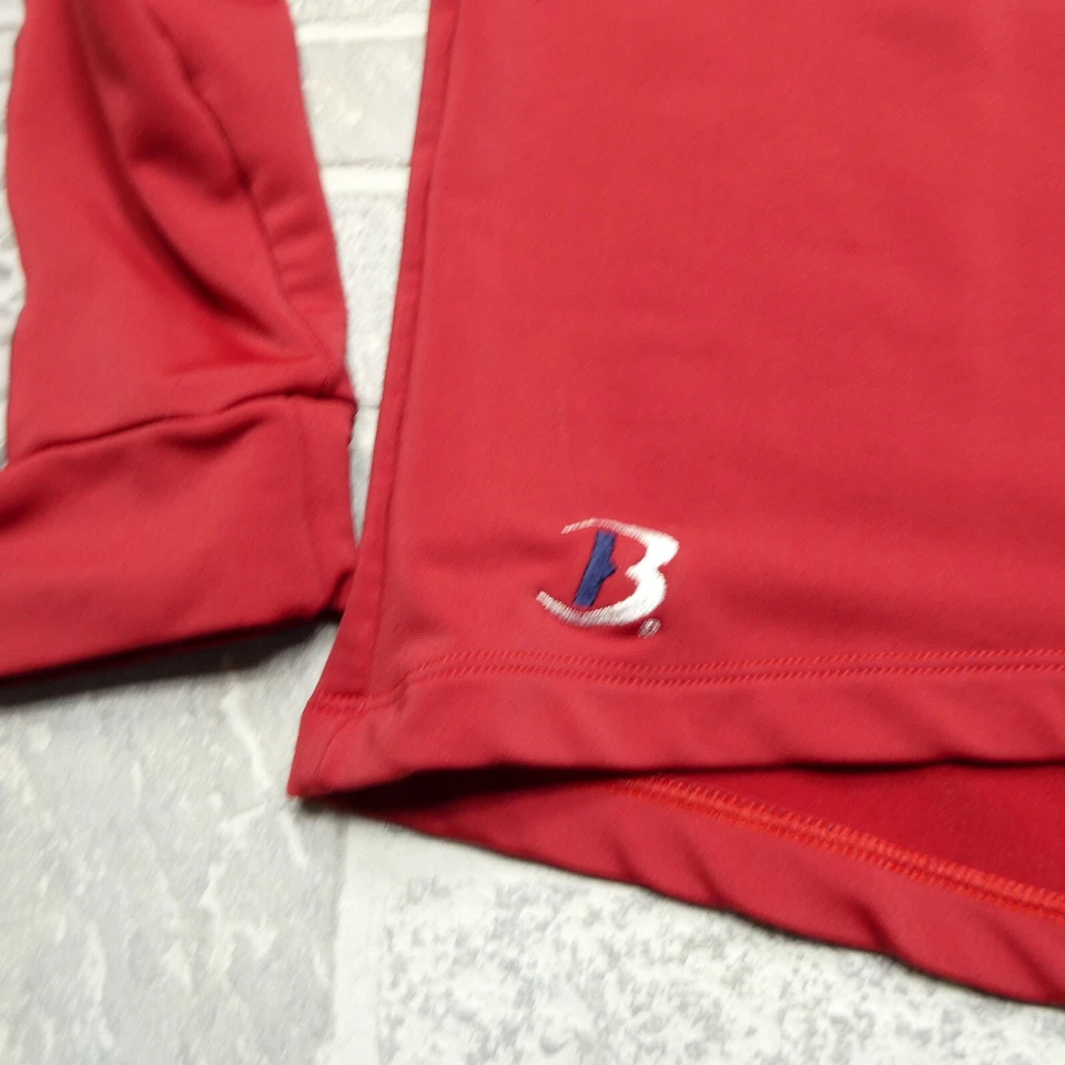 Chaqueta deportiva Boathouse vintage adulto 2XL EE. UU. remo 1/4 cremallera roja ajustada para hombre Foto 4 de 4