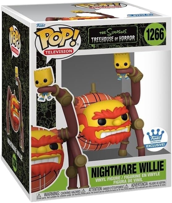 Funko Pop Simpsons Treehouse Of horror Jack in the Bo
