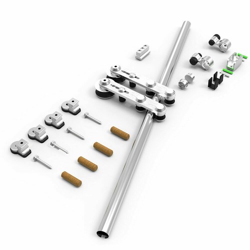 Kit ferramenta binario porta scorrevole in acciaio inox 4 piedi-16 piedi per porta in vetro - Foto 226 di 246