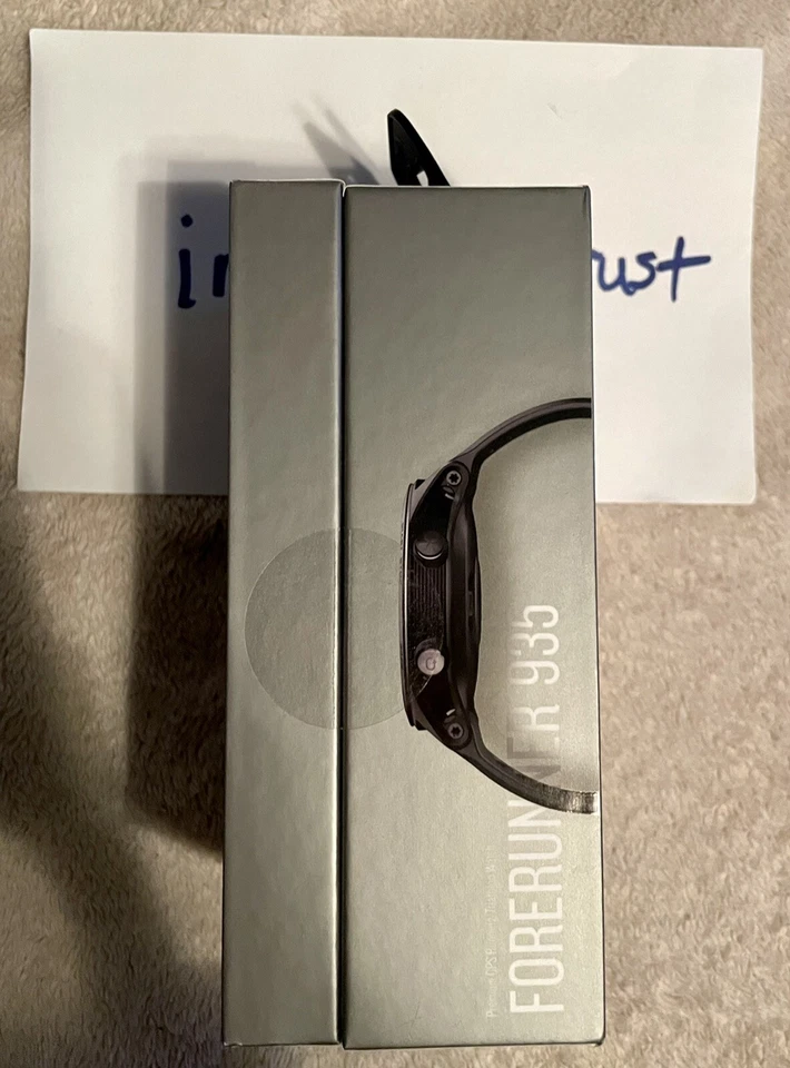 Garmin Forerunner 935 GPS Watch - Black SEALED IN HAND FAST FREE SHIP! - Image 3 of 4