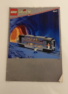 Lego  Eisenbahn TRAIN 4547 Bauanleitung BA Bauplan OBA