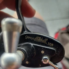 Vintage Garcia Mitchell 308 Fishing Reel Madein France  spoolno.11 and spoolno.7