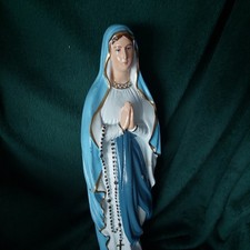 Alte Madonna Maria Heiligenfigur Vintage Landhaus