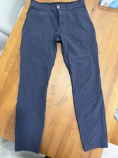 KUHL Deceptr Men's Blue Twill Cotton Stretch Straight Pants Waist 32