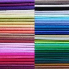 50pcs 10 x 10 inch Multicolor Cotton Fabric Bundle Squares for Quilting Sewin...