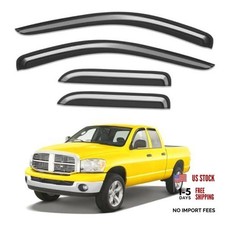 Rain Guards for Dodge Ram 1500 2002-2008 Ram 1500 Quad Cab 2003-2009 2500/3500
