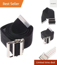 Transfer and Gait Belt with Metal Buckle - Transfer Walking and Standing Assi...