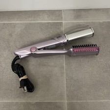 InStyler Rotating Hair Curling Hot Iron Straightening Brush IS1001 Purple