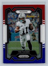 2023 Panini Prizm #362 Tre Tucker Red White and Blue