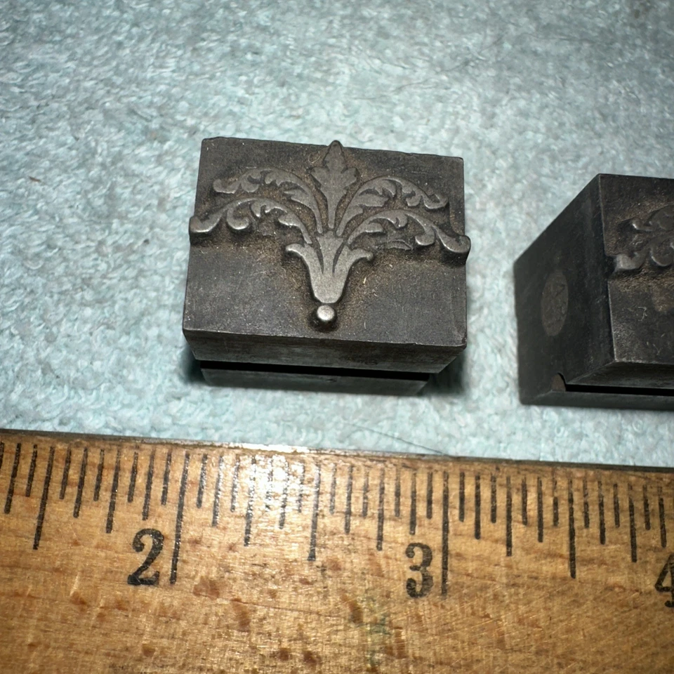 "Декоративные декоративные растения печатные блоки??" Красивые детали! Свинцовые блоки - Изображение 4 из 4
