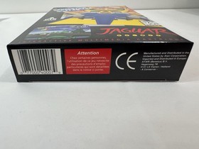 Checkered Flag Atari Jaguar 64 Bit CIB Complete W/ Manual Authentic