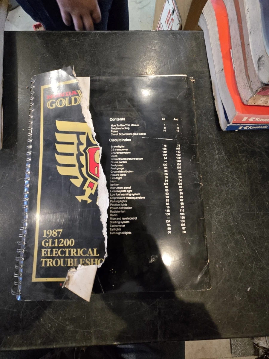 Goldwing 1200 GL1200 Motorcycle Repair Manuals & Literature for