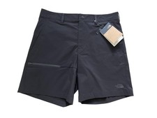 The North Face Shorts Mens 30 Black Basin 7" FlashDry DWR Hiking Trail Outdoor
