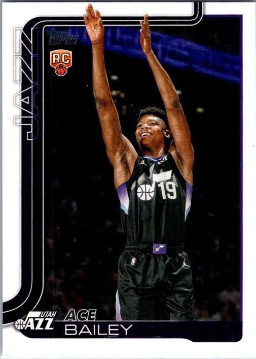 Ace Bailey 2025 Topps #205 Rookie