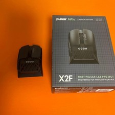 Pulsar X2F Gaming Mouse Wireless Black Used Tested