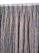 HUGE 9ft 4 Curtains. BRONZE. Ea. 81 Inch Drop x 56" Wide Door/Windows