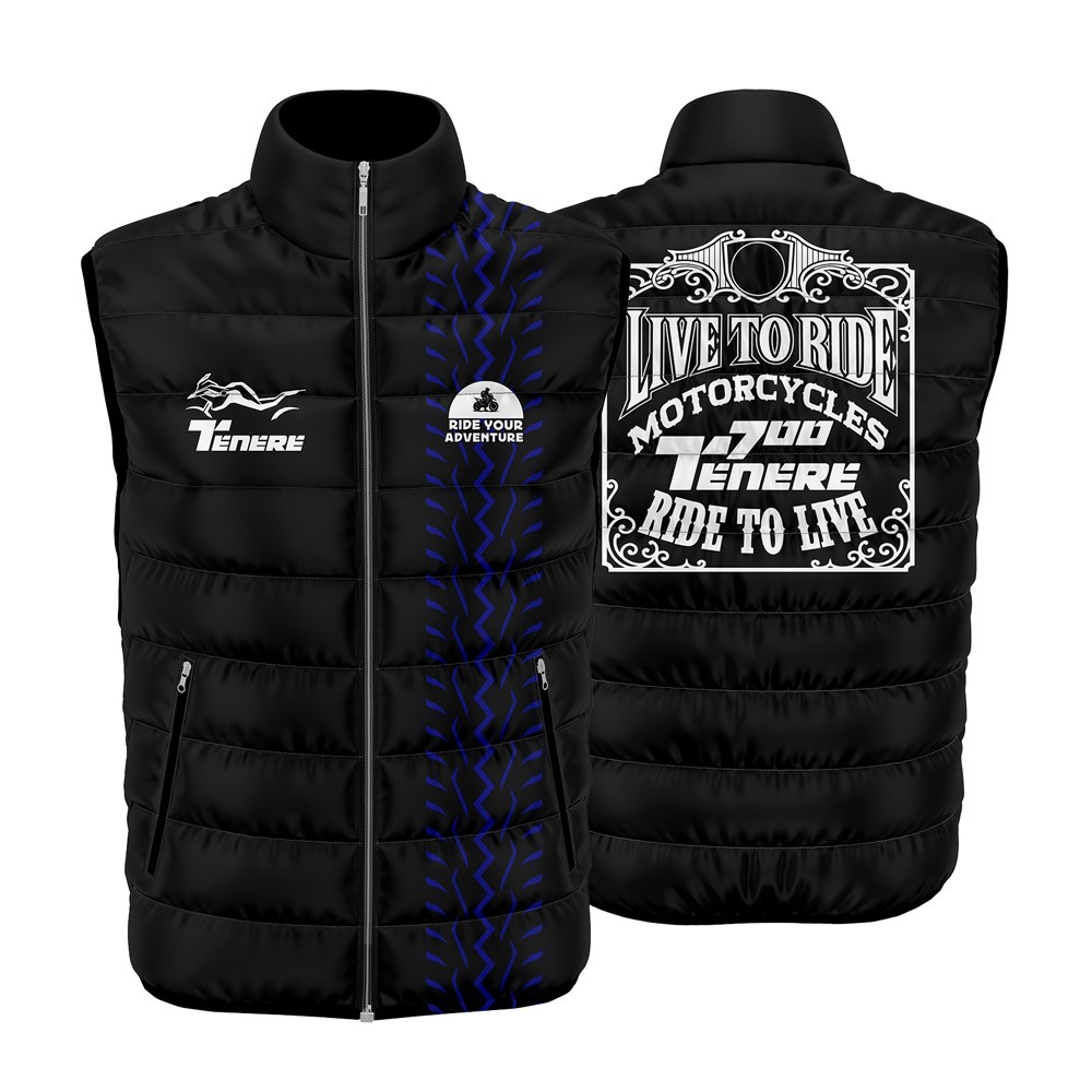 Chaqueta de moto sin mangas/regalo moto para Yamaha Tenere 700 motociclista Streetwear