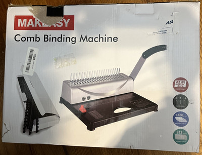 Tianse BM-S2050A 20 page electric Coil Binding Machine with  Manual punch