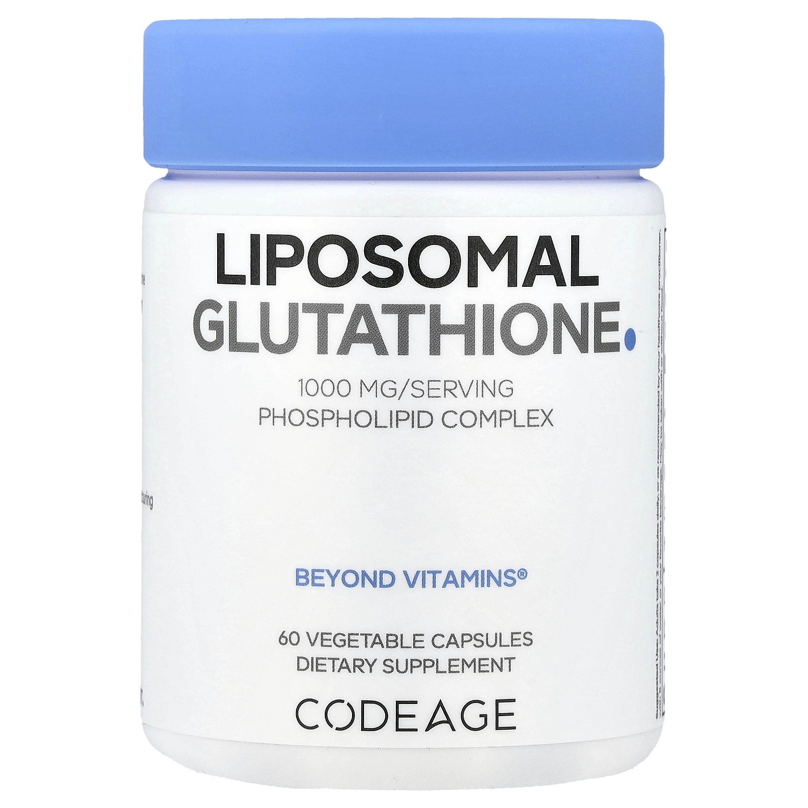 Liposomal Glutathione, 60 Vegetable Capsules (500 mg per Capsule)
