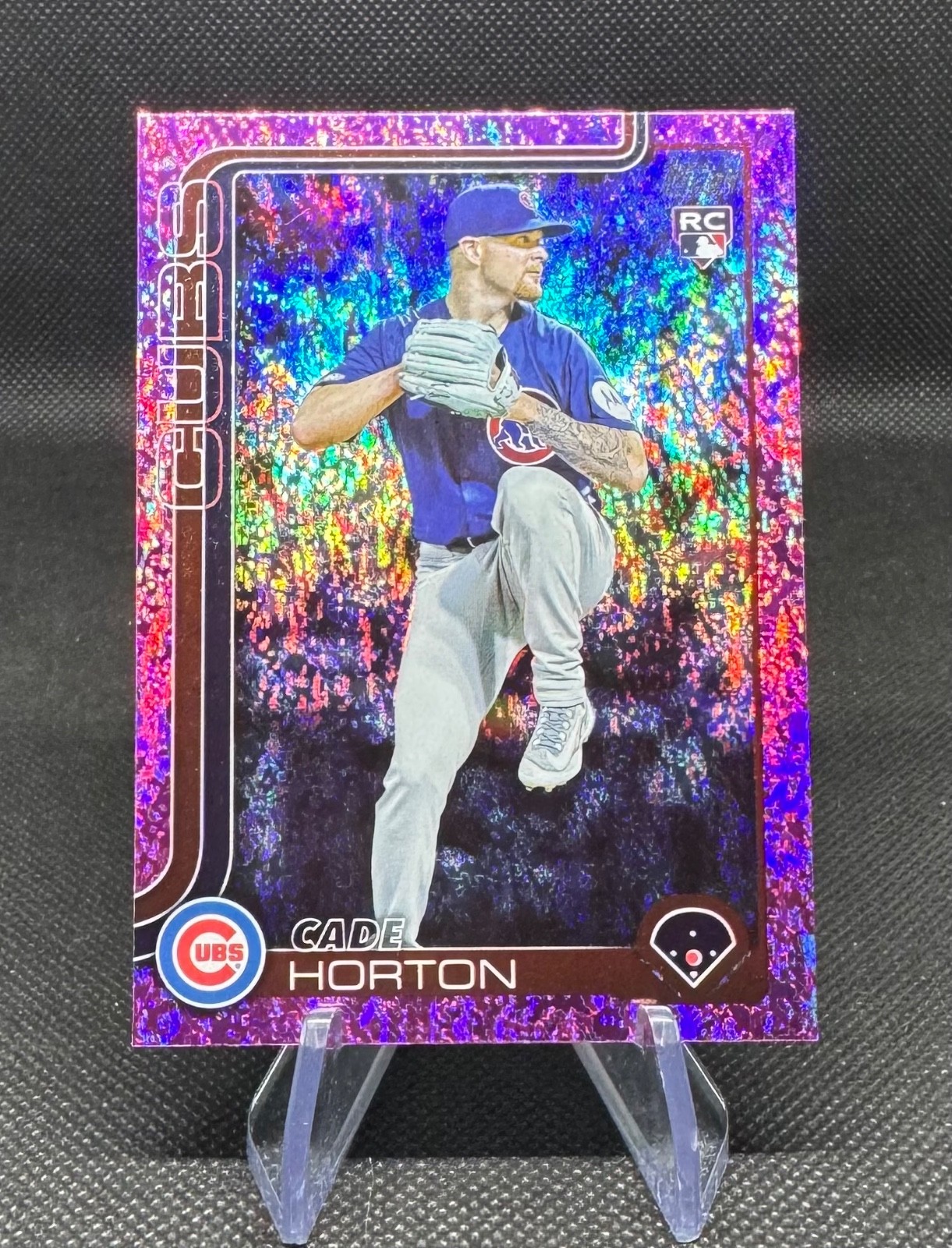 2025 Topps Update Series - Cade Horton #US140 Pink Holo Foil (RC)