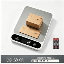 Digital Shipping Scale 22lb x 0.1oz Postal Scale Small Parcel Mail Kitchen LCD