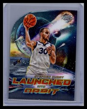 2023-24 Topps Chrome Cosmic #LIO-19 Stephen Curry Launched Into Orbit